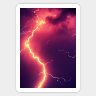 Lightning Strike Sticker